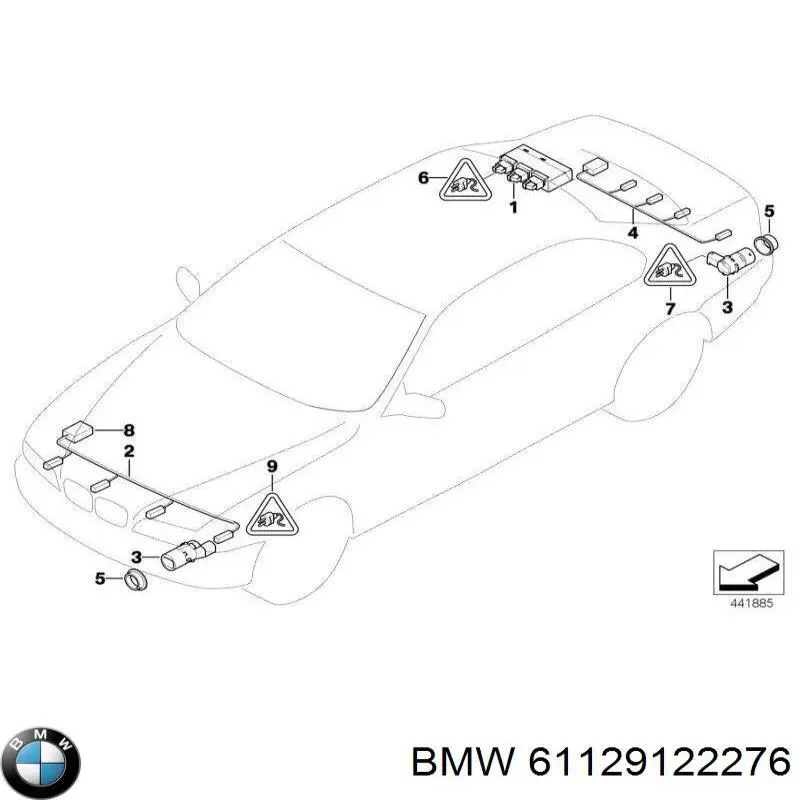 61129122276 BMW 