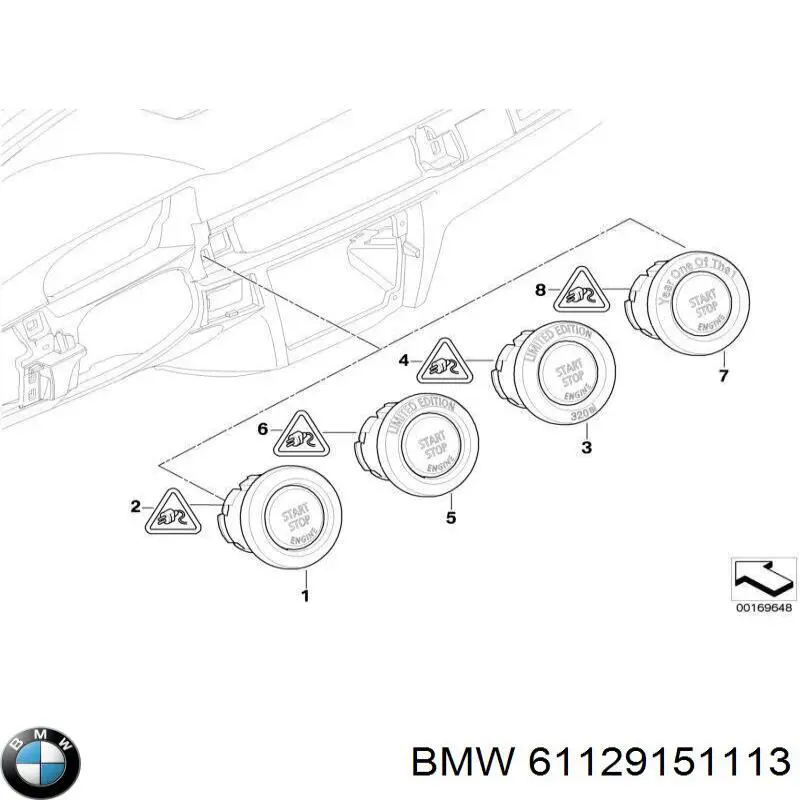 61129151113 BMW 