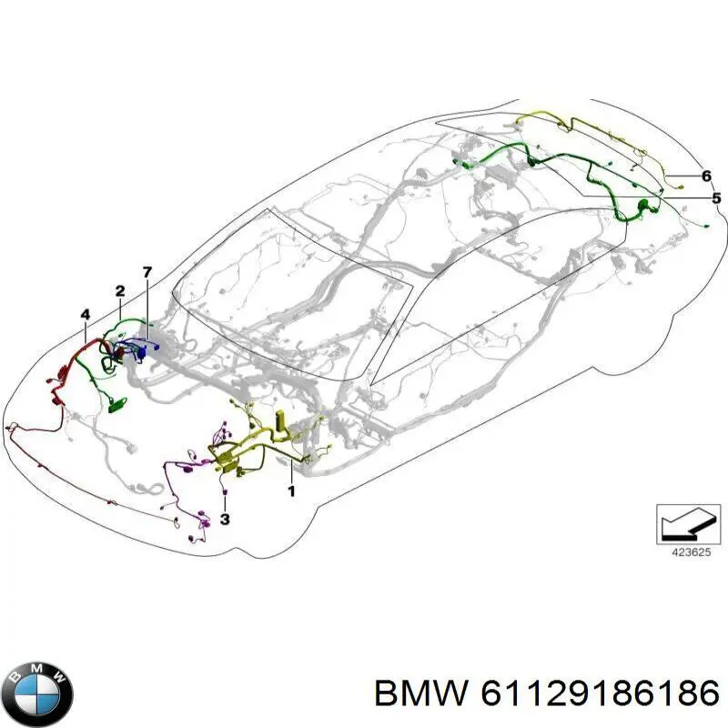 61129186186 BMW 