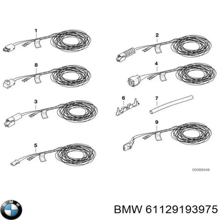 BMW 61129193975 ціна, від 13.94 USD