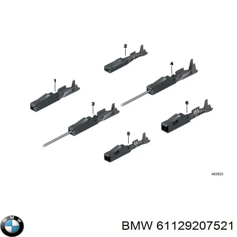  BMW 61129207521 ціна, від 8.87 USD