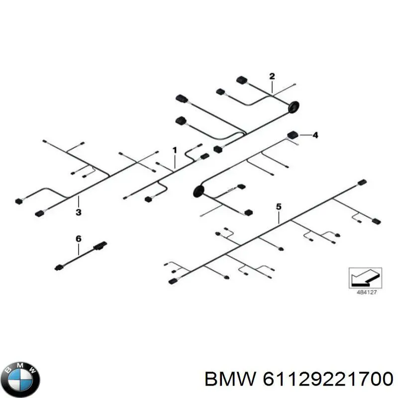 61129221700 BMW 