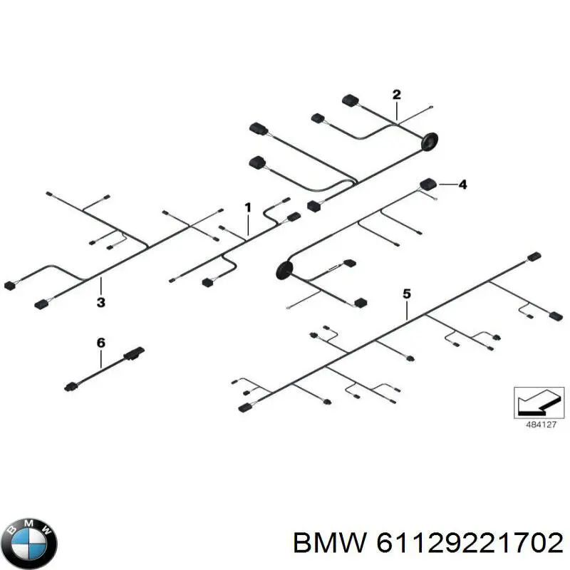 61129221702 BMW 