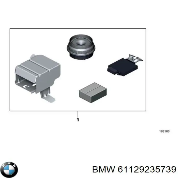61129235739 BMW 