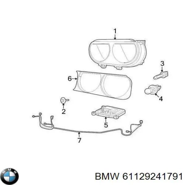  BMW 61129241791 ціна, від 434.62 USD