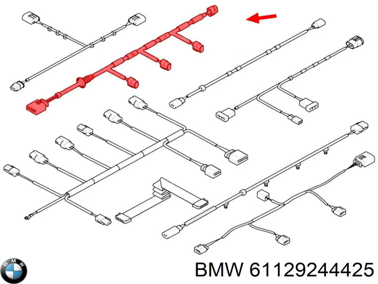 Купити 61129244425 BMW 