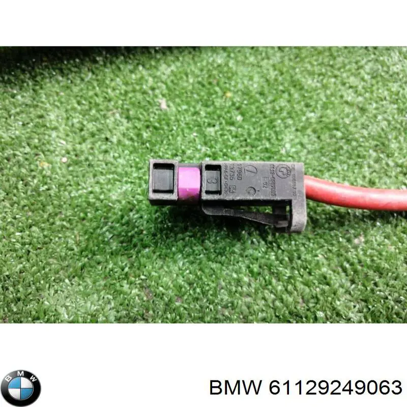 61129249063 BMW Кабель плюсової клеми акумулятора (АКБ)