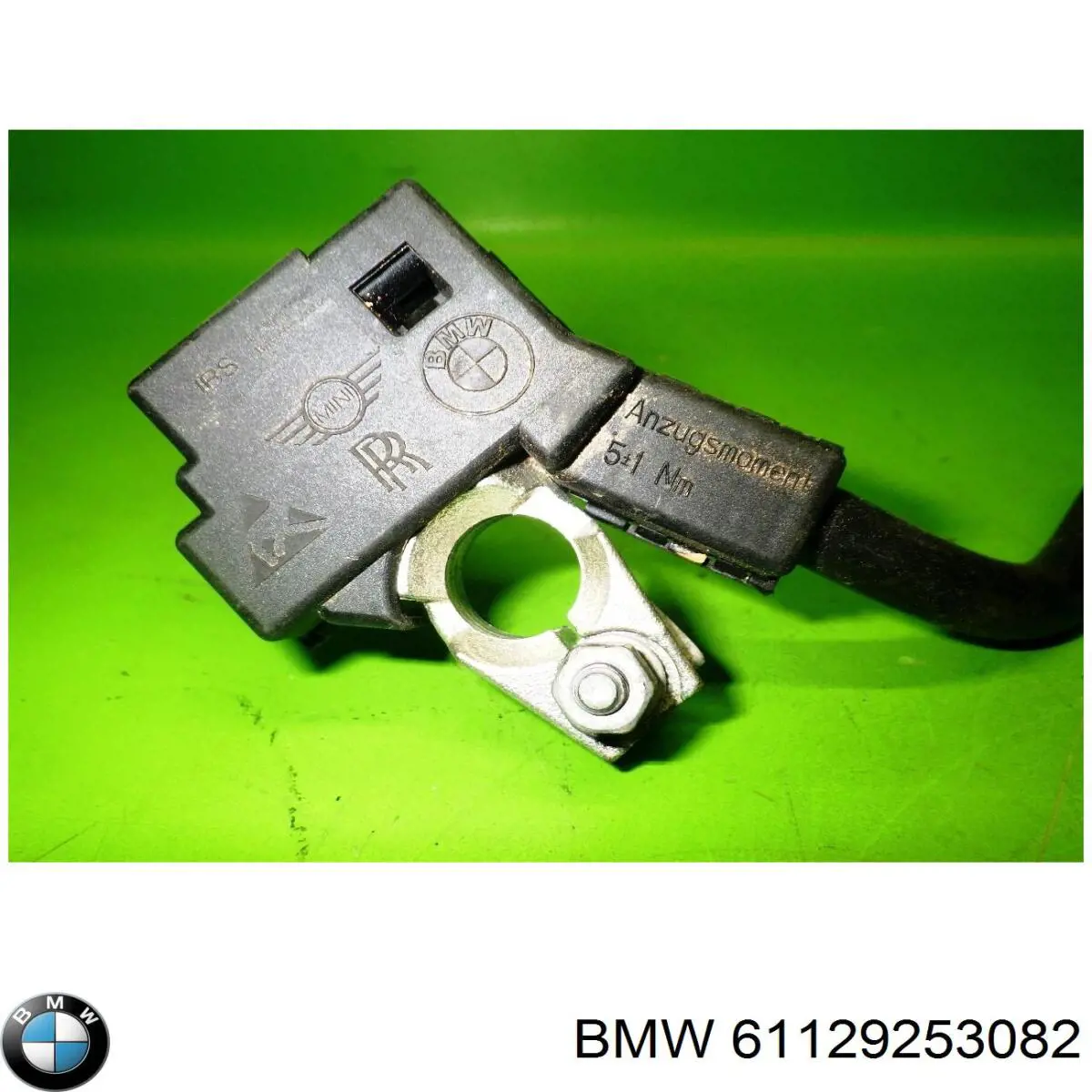Кабель маси акумулятора (АКБ) BMW 61129253082 ціна, від 19.00 USD