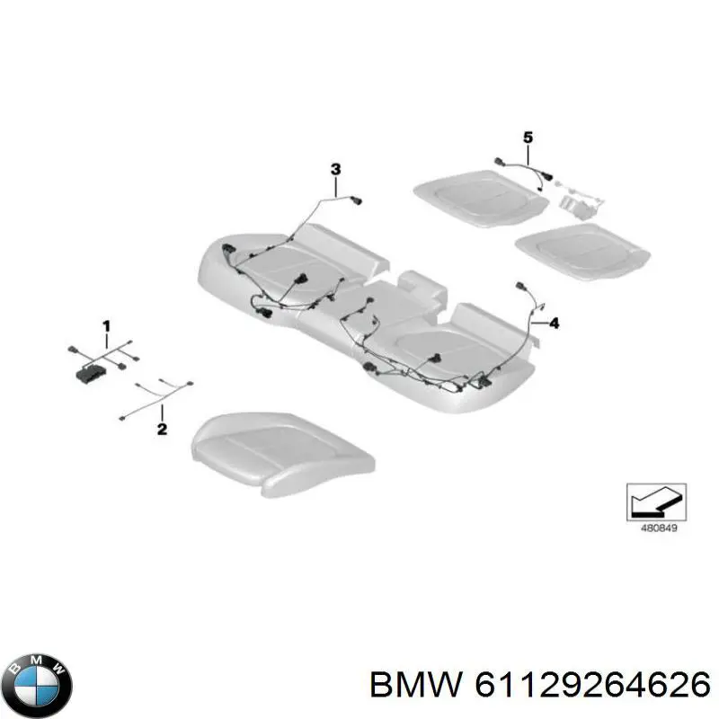 61129264626 BMW 