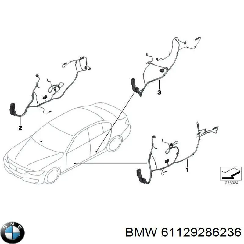 61129286236 BMW 