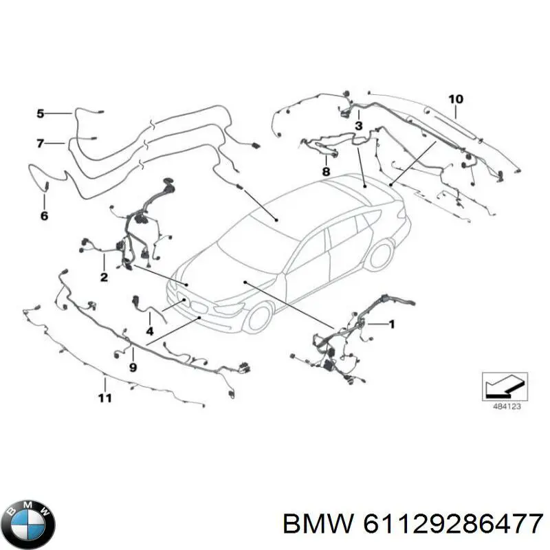  BMW 61129286479 ціна, від 76.28 USD
