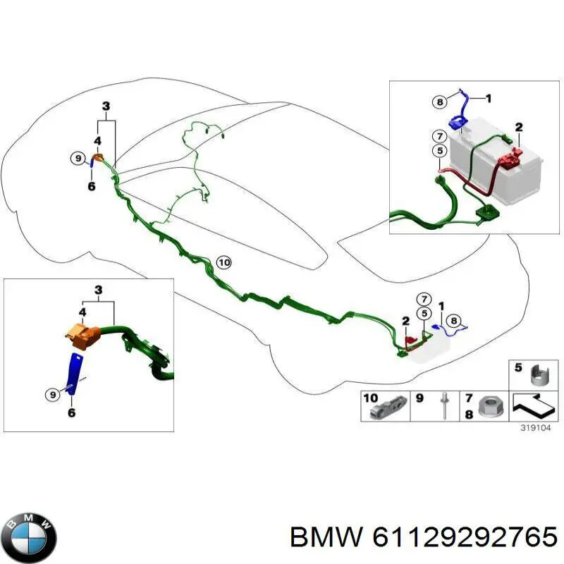 61129292765 BMW 