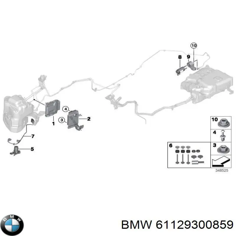  BMW 61129300859 ціна, від 25.33 USD