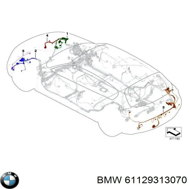 61129313070 BMW 