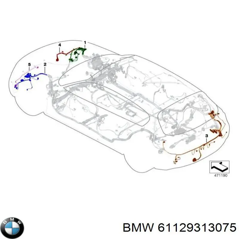 61129313075 BMW 