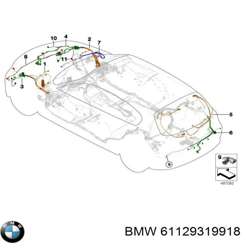 61129319918 BMW 