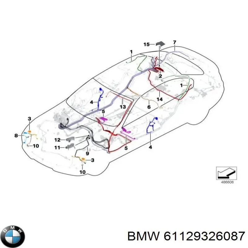 61129326087 BMW 