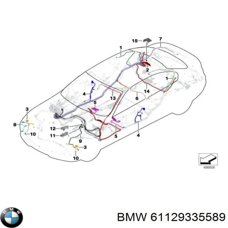 61129335589 BMW 