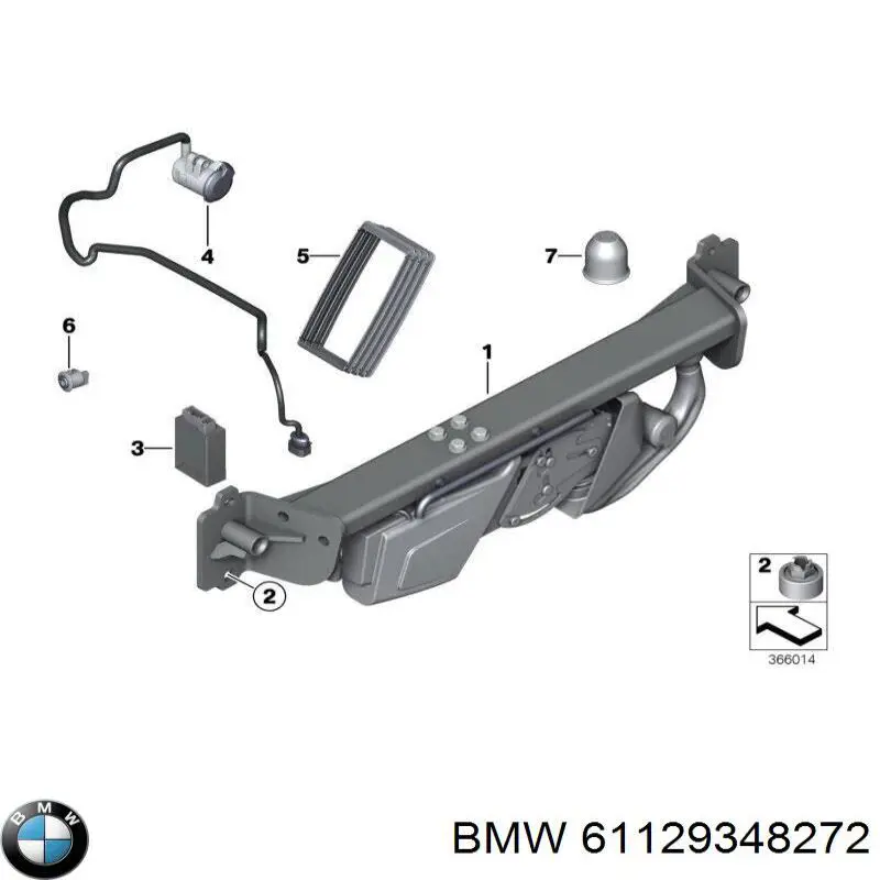 Кабель плюсової клеми акумулятора (АКБ) BMW 61129348272 ціна, від 60.95 USD