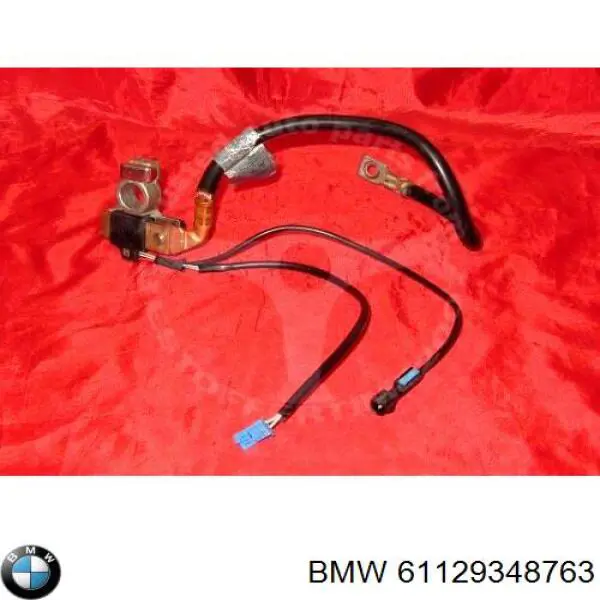 Кабель плюсової клеми акумулятора (АКБ) BMW 61129348763 ціна, від 20.74 USD