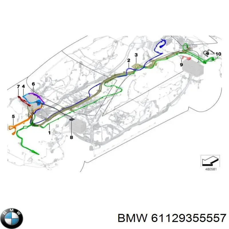 61129355557 BMW 