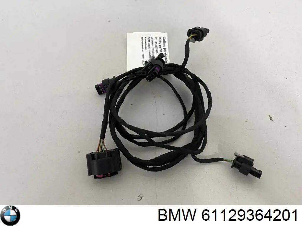 61129364201 BMW Проводка парктроніка переднього