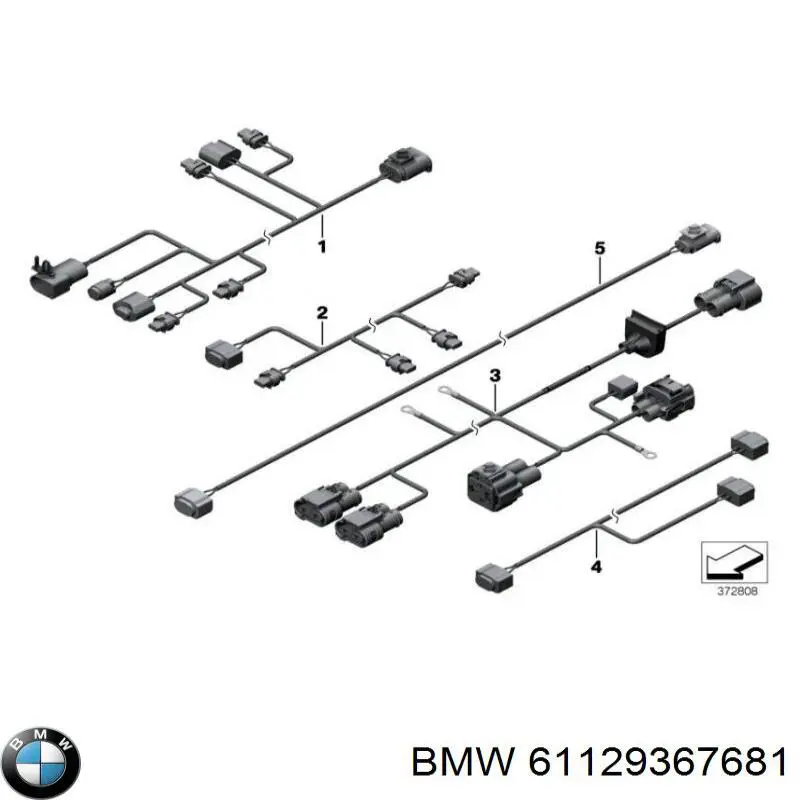 61129367681 BMW 