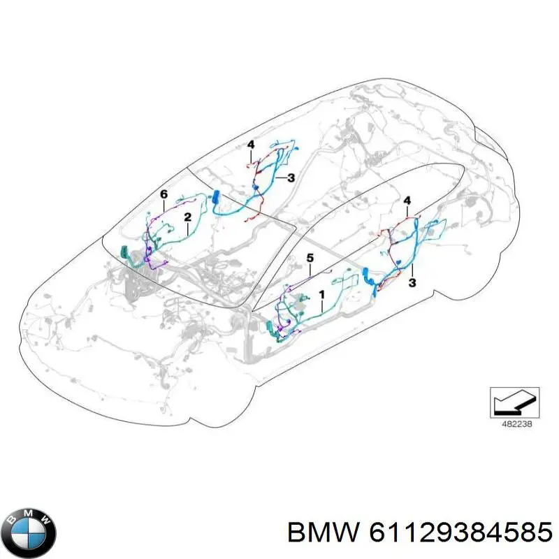 61129384585 BMW 