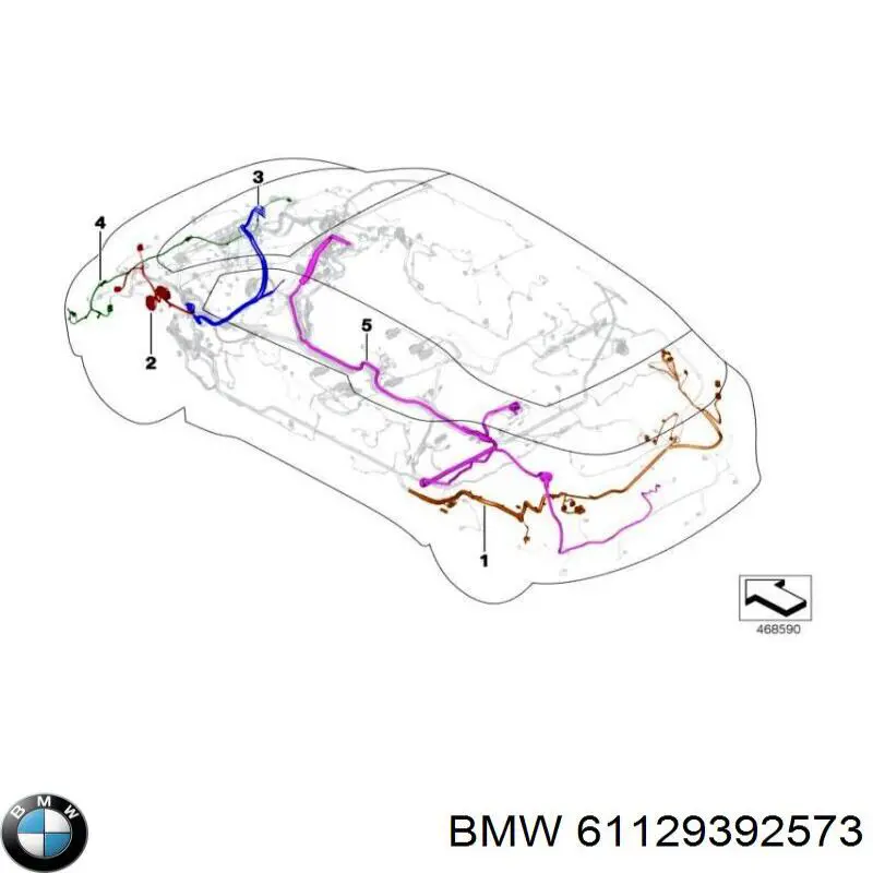 61129392573 BMW 