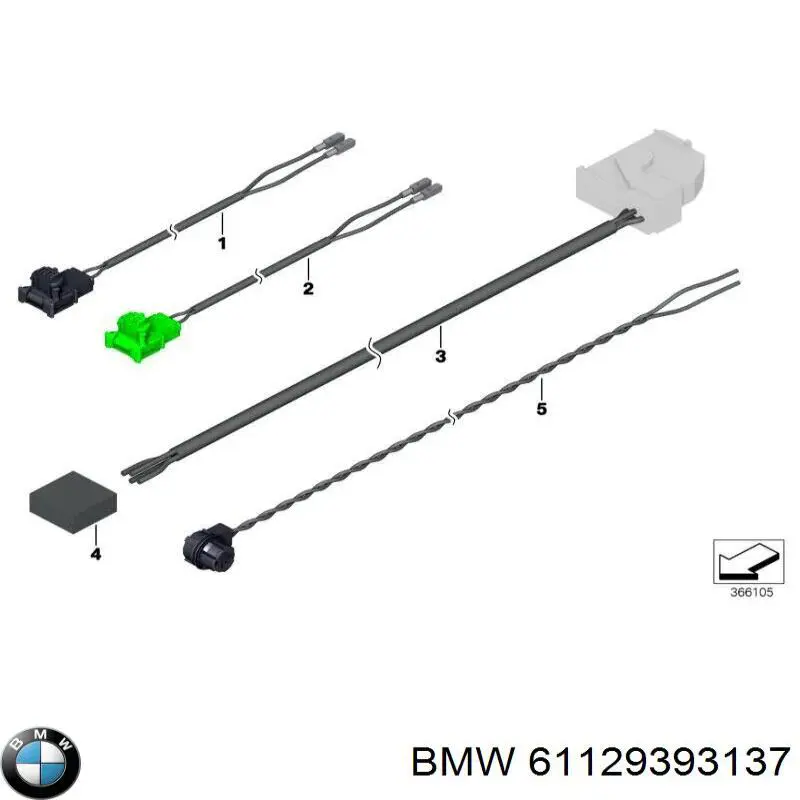 61129393137 BMW 