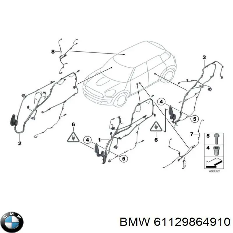 61129864910 BMW 