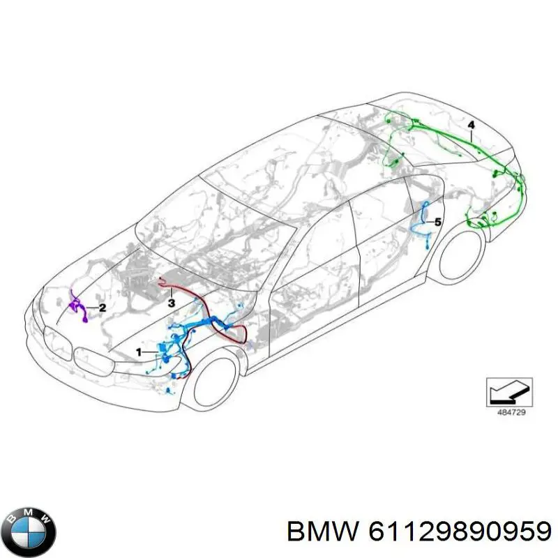 61129890959 BMW 