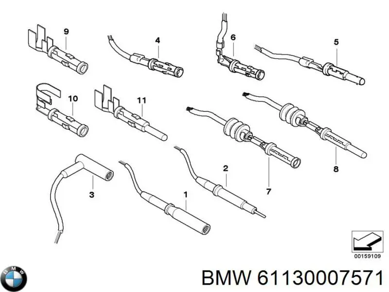 Купити 61130007571 BMW 