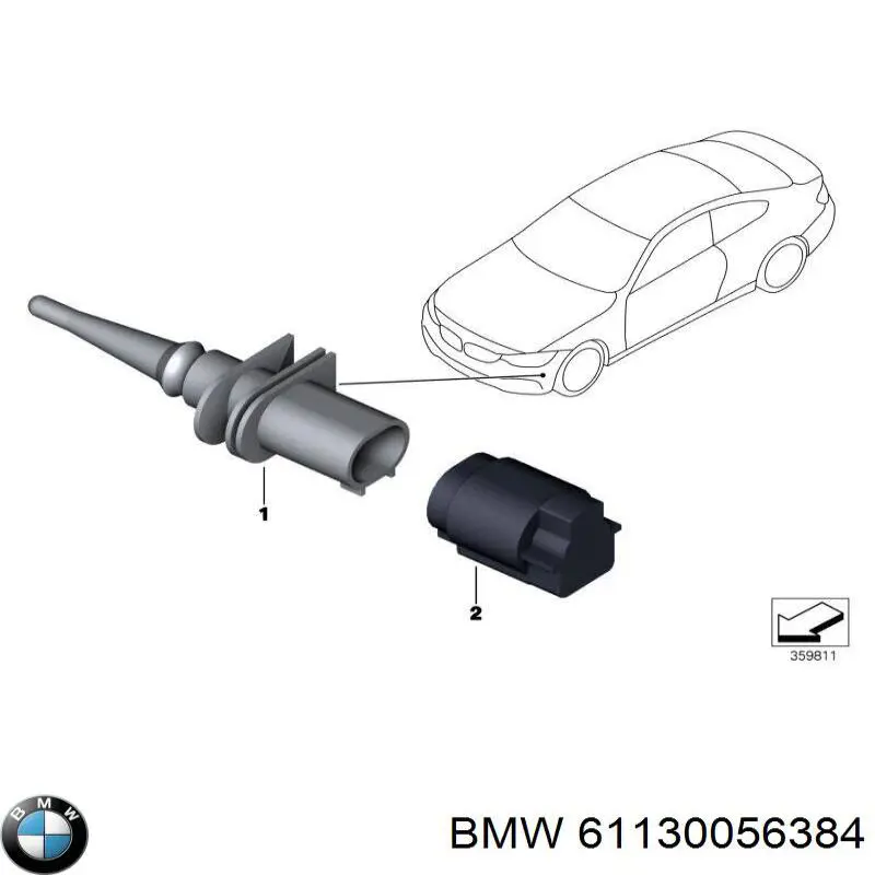  BMW 61130056384 ціна, від 4.56 USD