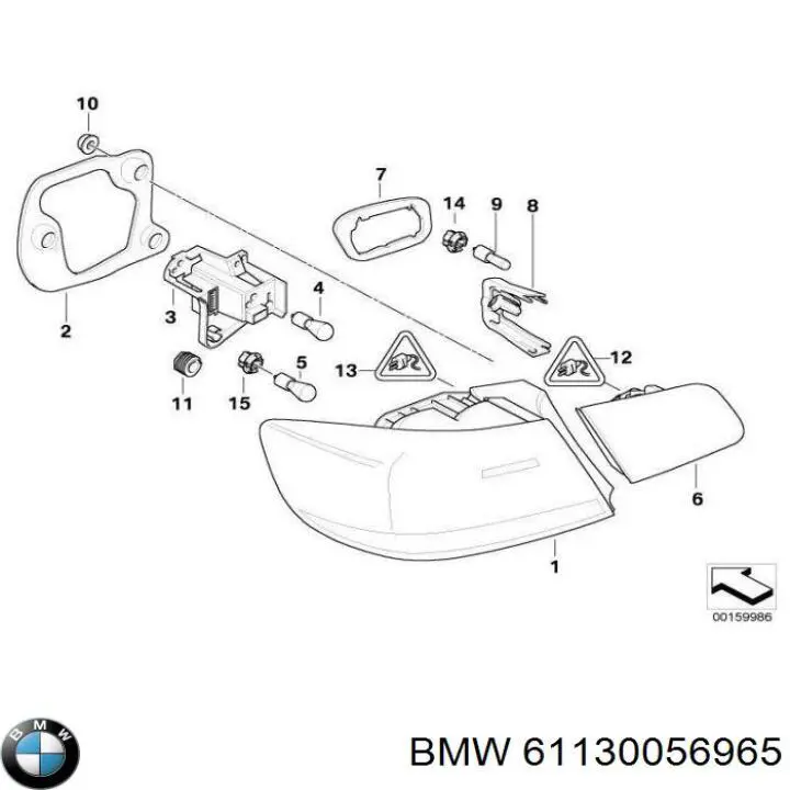  BMW 61130006626