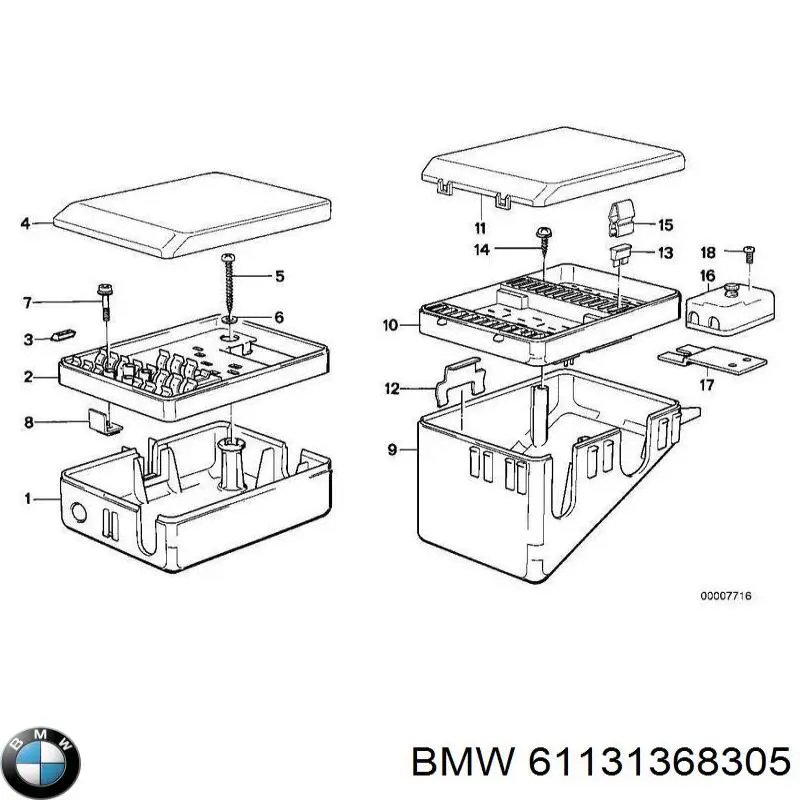 61131368305 BMW 