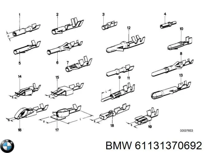 61131370692 BMW 