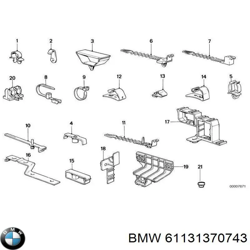 61131370743 BMW 
