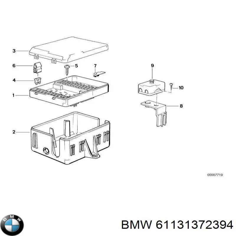 61131372394 BMW Реле запобіжників