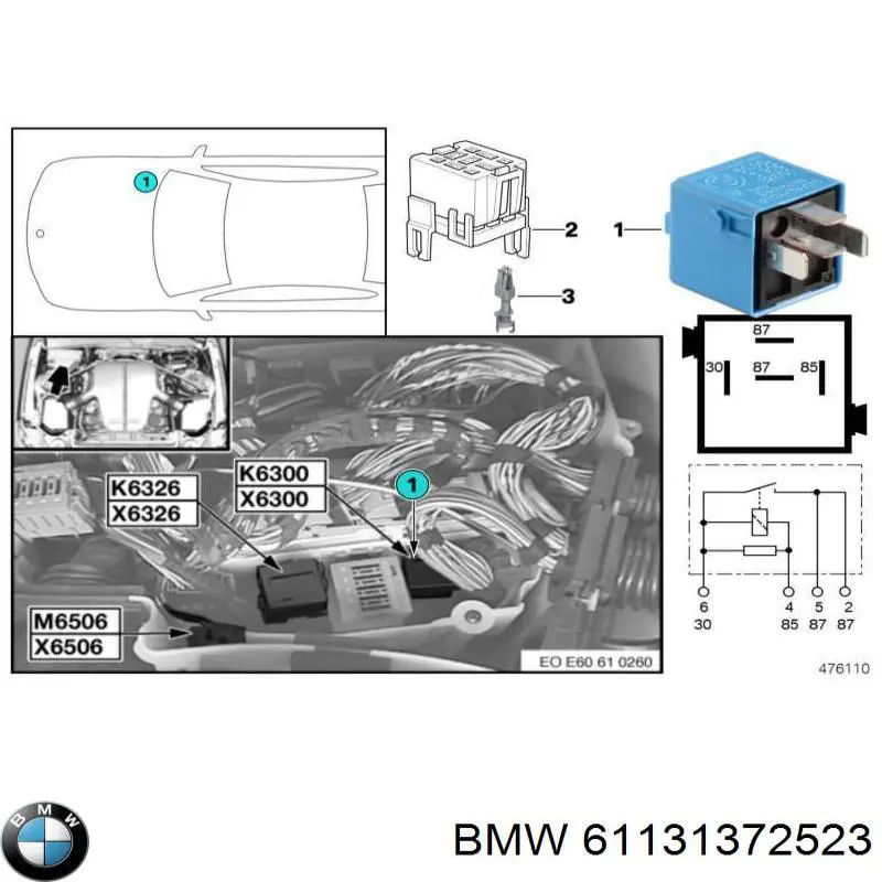 Запобіжники (електричних ланцюгів) Ford D9ZB14A094BA