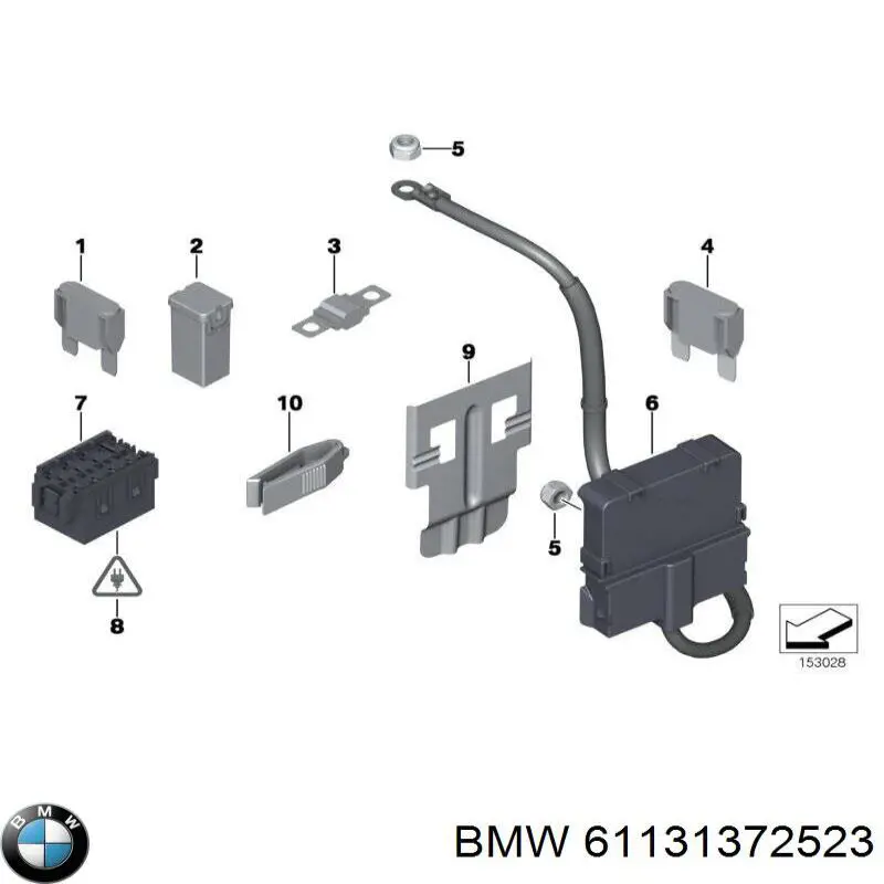 Купити D9ZB14A094BA Ford Запобіжник