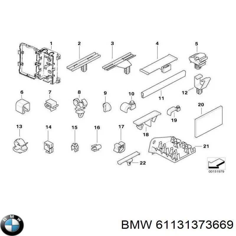 61131373669 BMW 