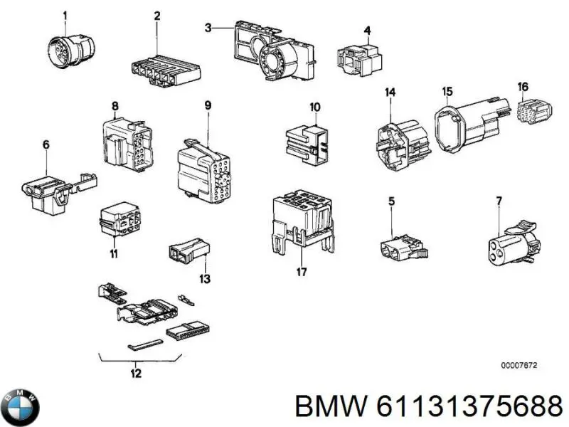 61131375688 BMW 