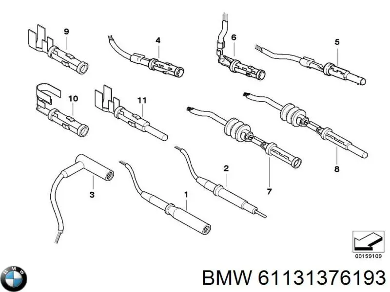  BMW 61131376193 ціна, від 1.40 USD