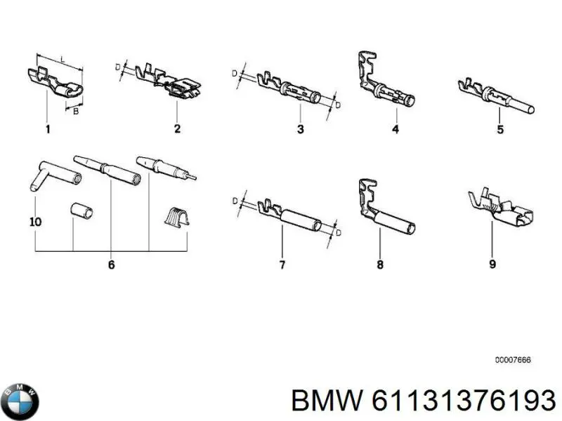 61131376193 BMW 