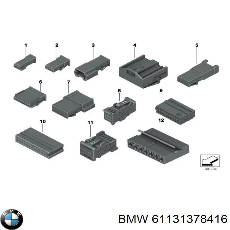  61131378416 BMW