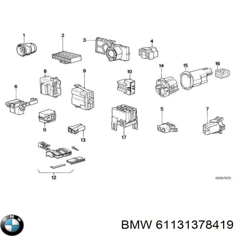 Купити 61131378419 BMW 