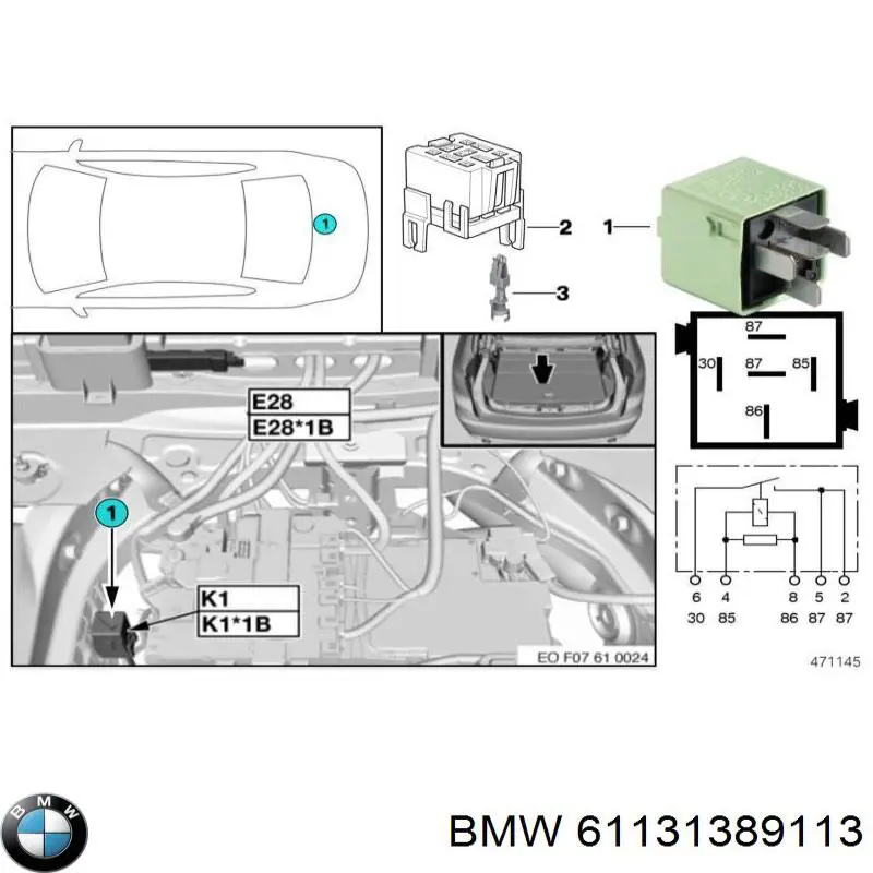61131389113 BMW 