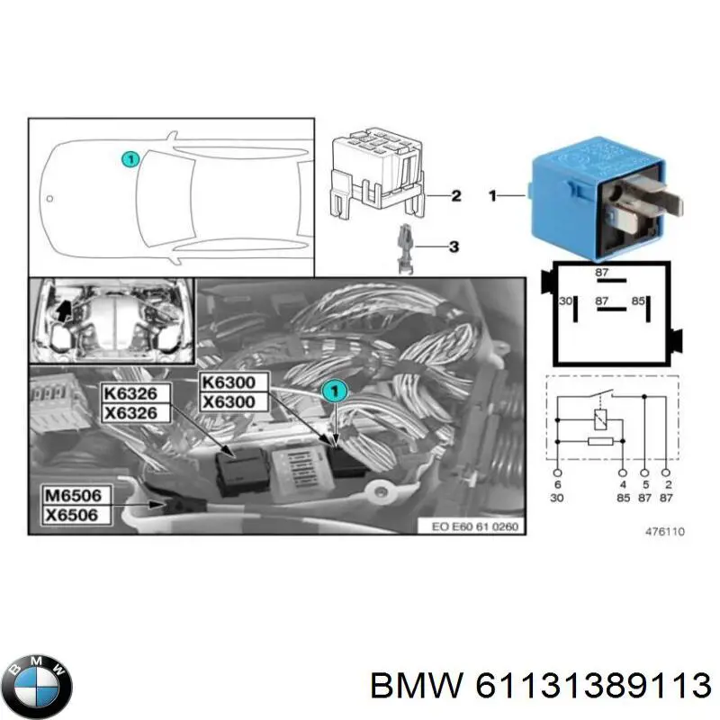 61131389113 BMW 