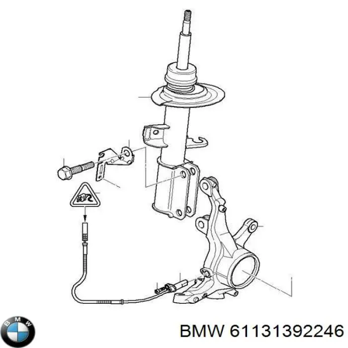 Купити 61131392246 BMW 